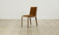 The Madison Dining Chair - Mohair Brown Sugar