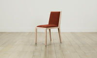 The Madison Dining Chair - Mohair Spice