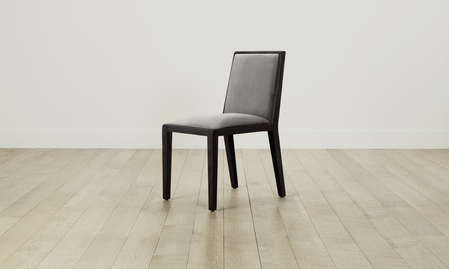 The Madison Dining Chair - Nubuck Leather Asphalt