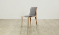 The Madison Dining Chair - Nubuck Leather Asphalt