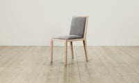 The Madison Dining Chair - Nubuck Leather Asphalt