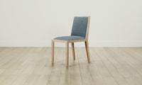 The Madison Dining Chair - Performance Stonewashed Linen Chambray