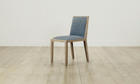 The Madison Dining Chair - Performance Stonewashed Linen Chambray