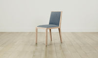 The Madison Dining Chair - Performance Stonewashed Linen Chambray