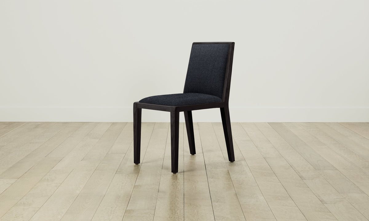 The Madison Dining Chair - Performance Textural Weave Marina