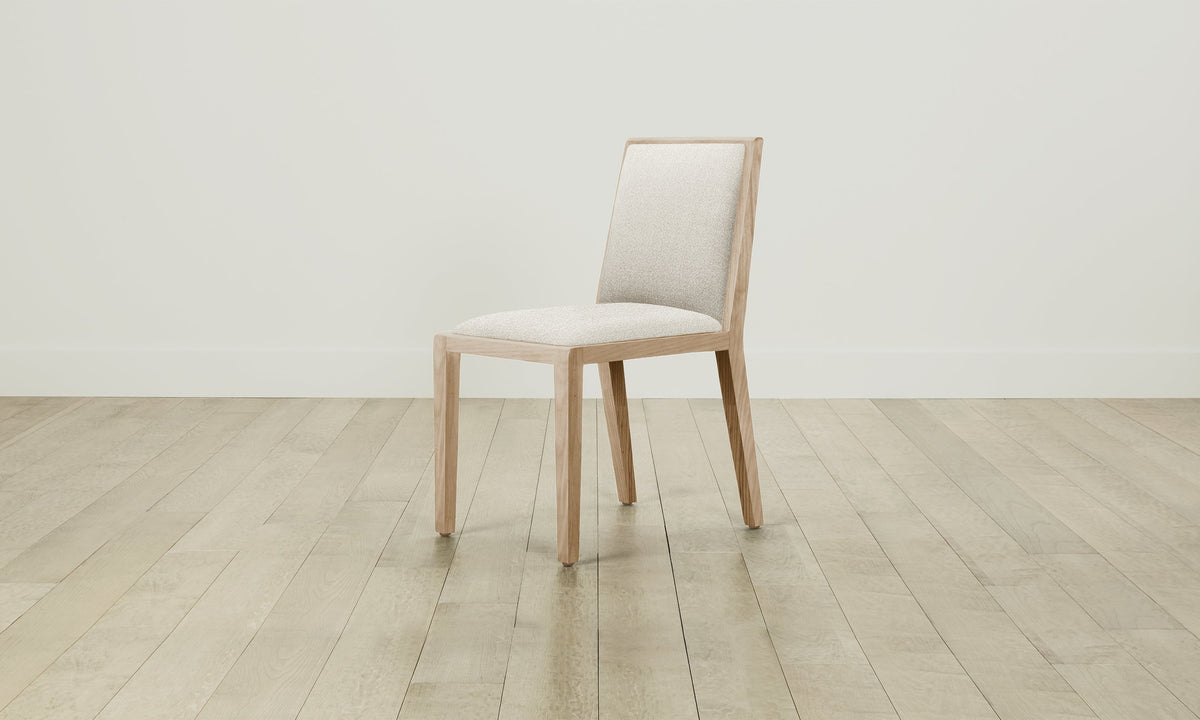 The Madison Dining Chair - Performance Textural Weave Wisp
