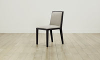 The Madison Dining Chair - Performance Textured Linen Flax