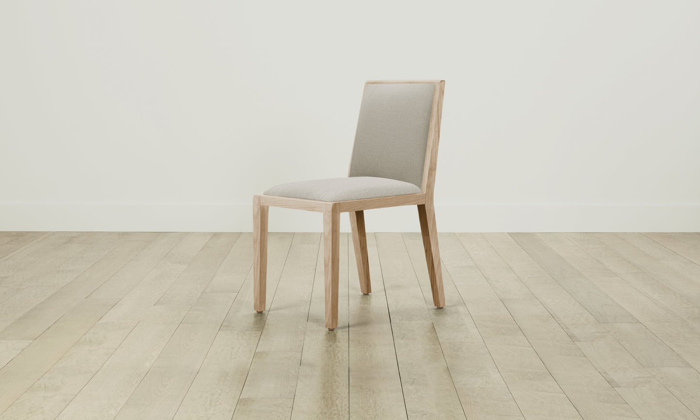 The Madison Dining Chair - Performance Textured Linen Flax