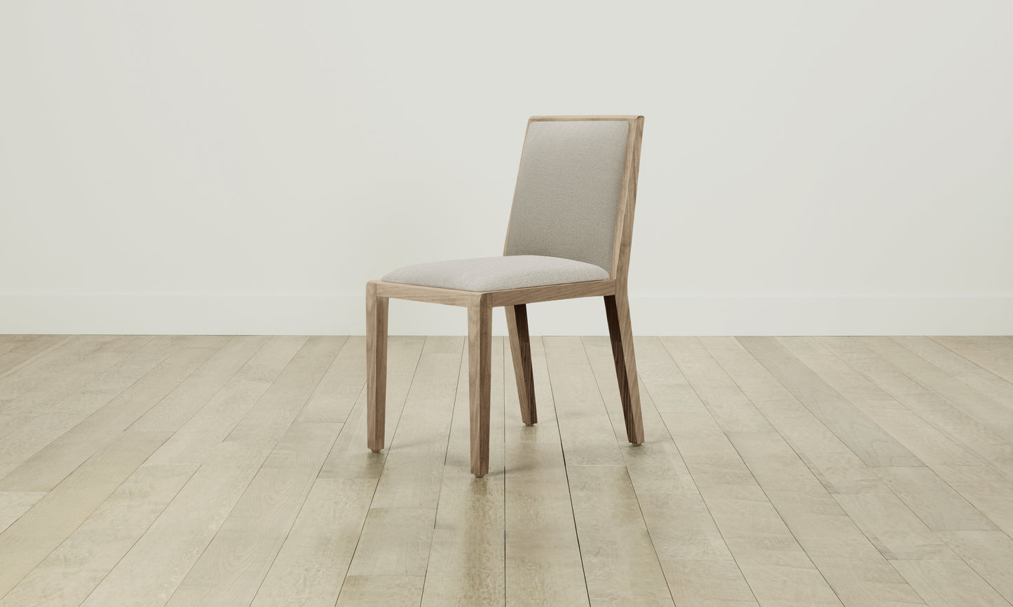 The Madison Dining Chair - Performance Textured Linen Flax