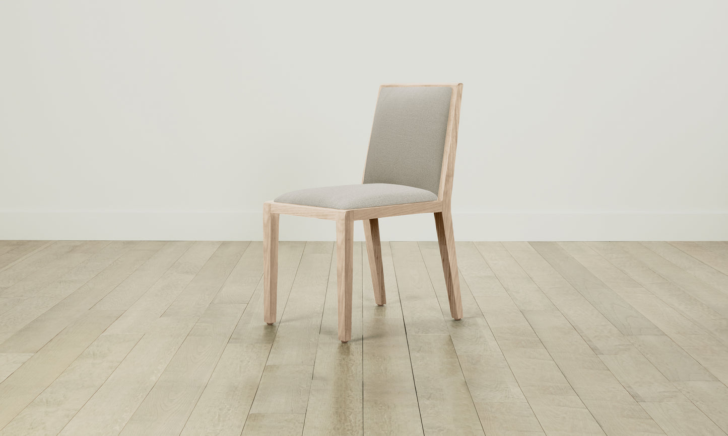 The Madison Dining Chair - Performance Textured Linen Flax