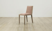 The Madison Dining Chair - Performance Velvet Dusty Rose