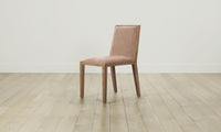 The Madison Dining Chair - Performance Velvet Dusty Rose