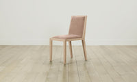 The Madison Dining Chair - Performance Velvet Dusty Rose