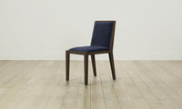 The Madison Dining Chair - Performance Velvet Midnight