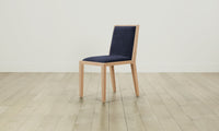 The Madison Dining Chair - Performance Velvet Midnight