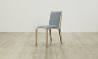 The Madison Dining Chair - Performance Velvet Sky