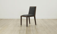 The Madison Dining Chair - Performance Velvet Slate