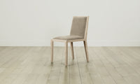 The Madison Dining Chair - Performance Velvet Taupe