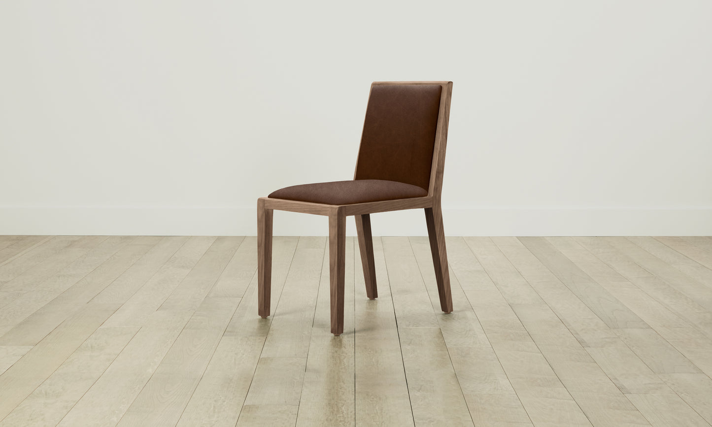 The Madison Dining Chair - Tuscan Leather Bourbon