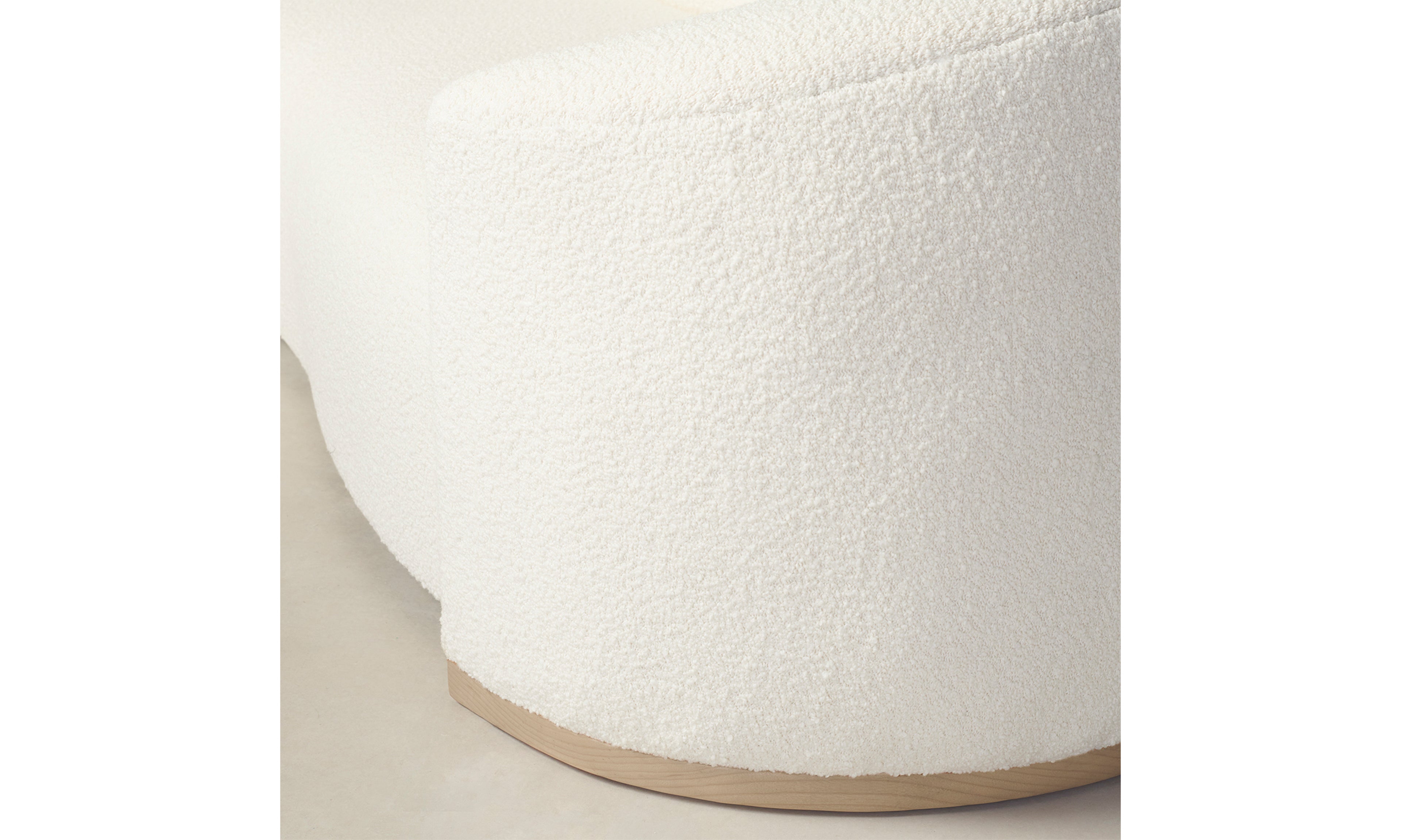 The Chelsea Sofa - Italian Bouclé White – Maiden Home The Chelsea Sofa - Italian Bouclé White – Maiden Home