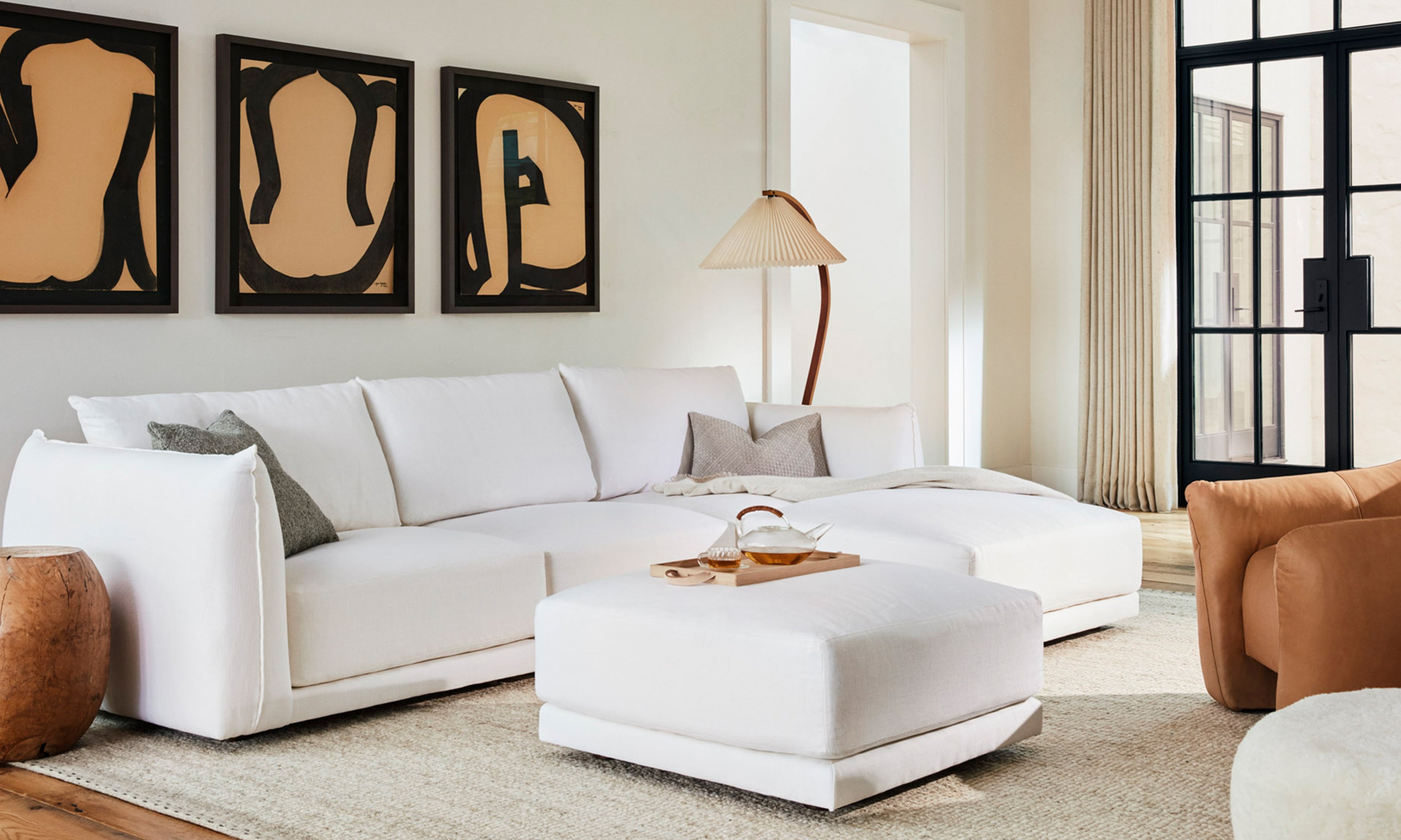 The Jones Modular Sectional Custom Fabric Custom Color