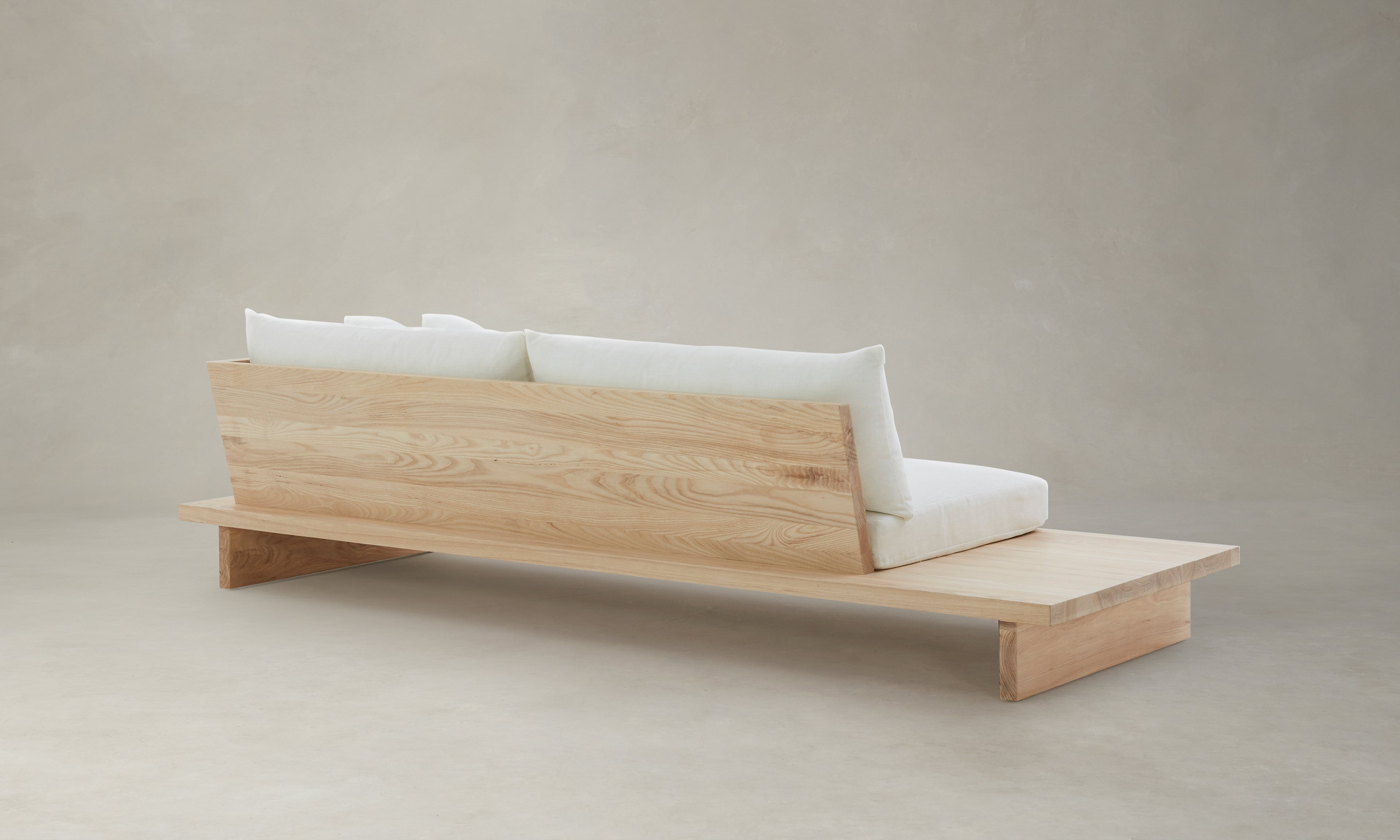The Muir Sofa - Heritage Belgian Linen Alder – Maiden Home