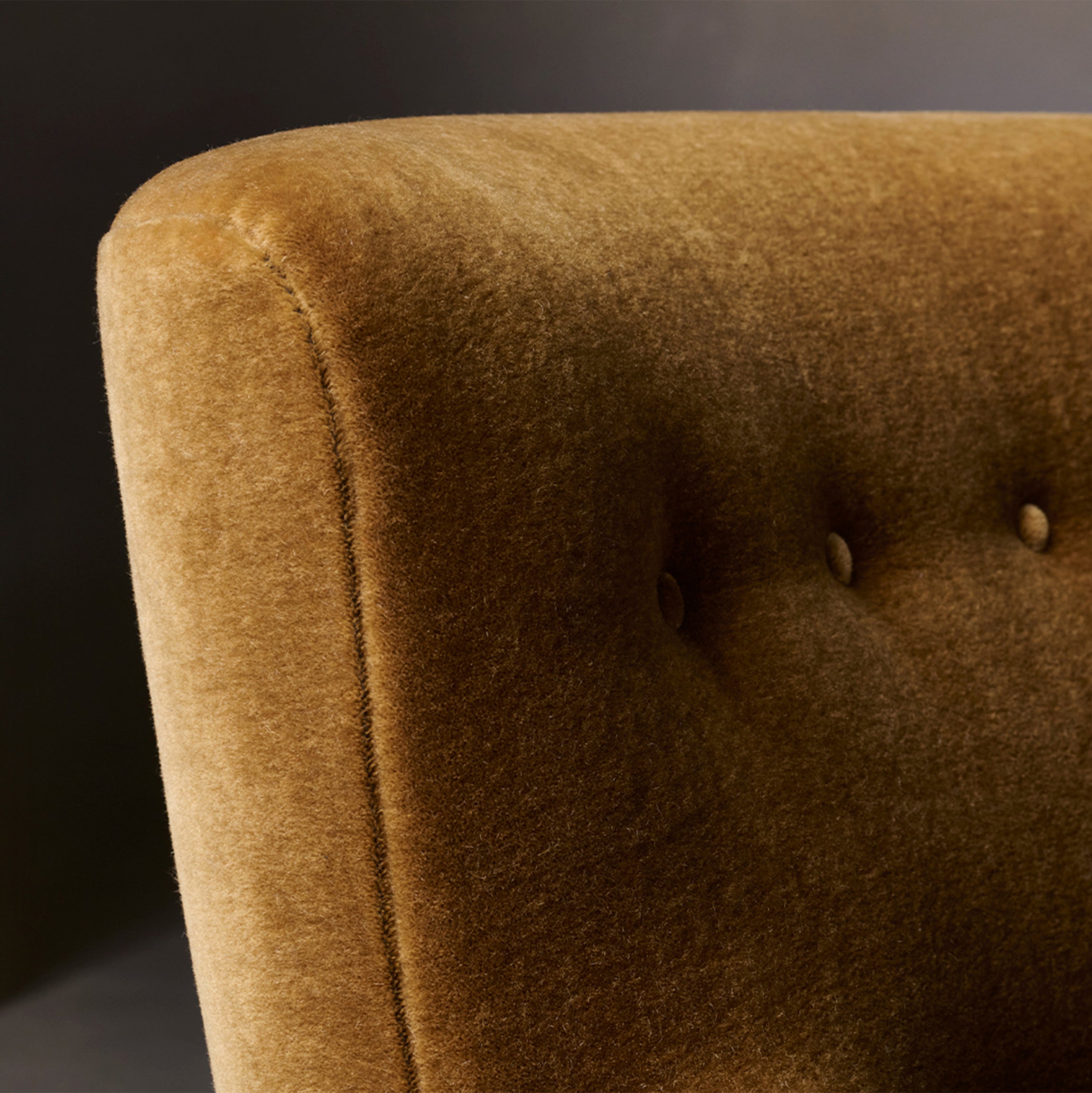 The Perry Chair - Shearling Toffee – Maiden Home