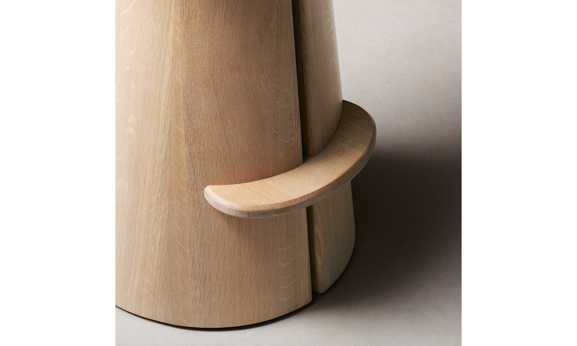 The Weston Bar & Counter Stool Italian Bouclé Fossil Maiden Home