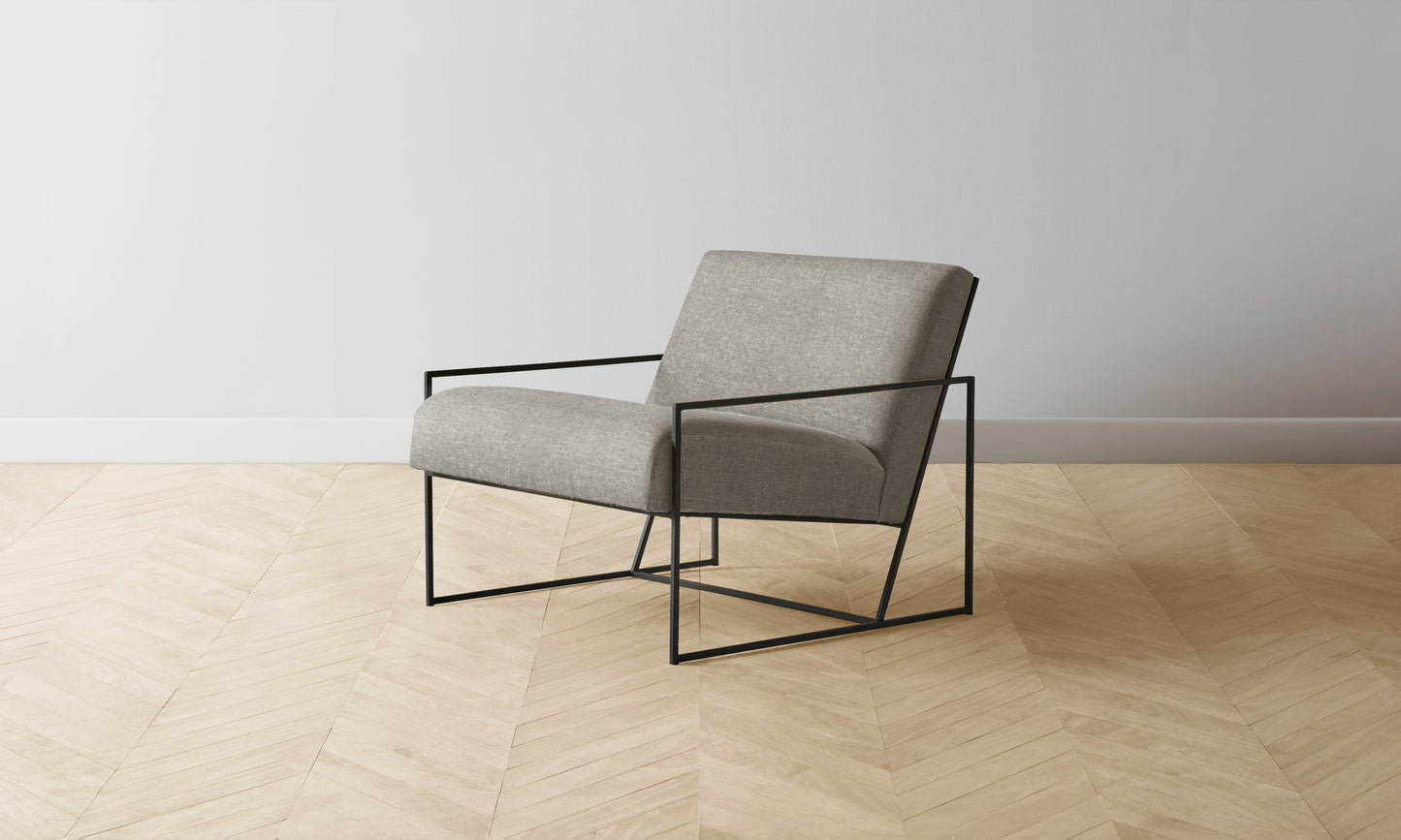 The Mercer Chair - Merino Dusk