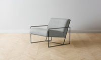 The Mercer Chair - Merino Heather Grey