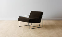 The Mercer Chair - Nubuck Leather Espresso