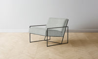 The Mercer Chair - Performance Melange Weave Seaglass