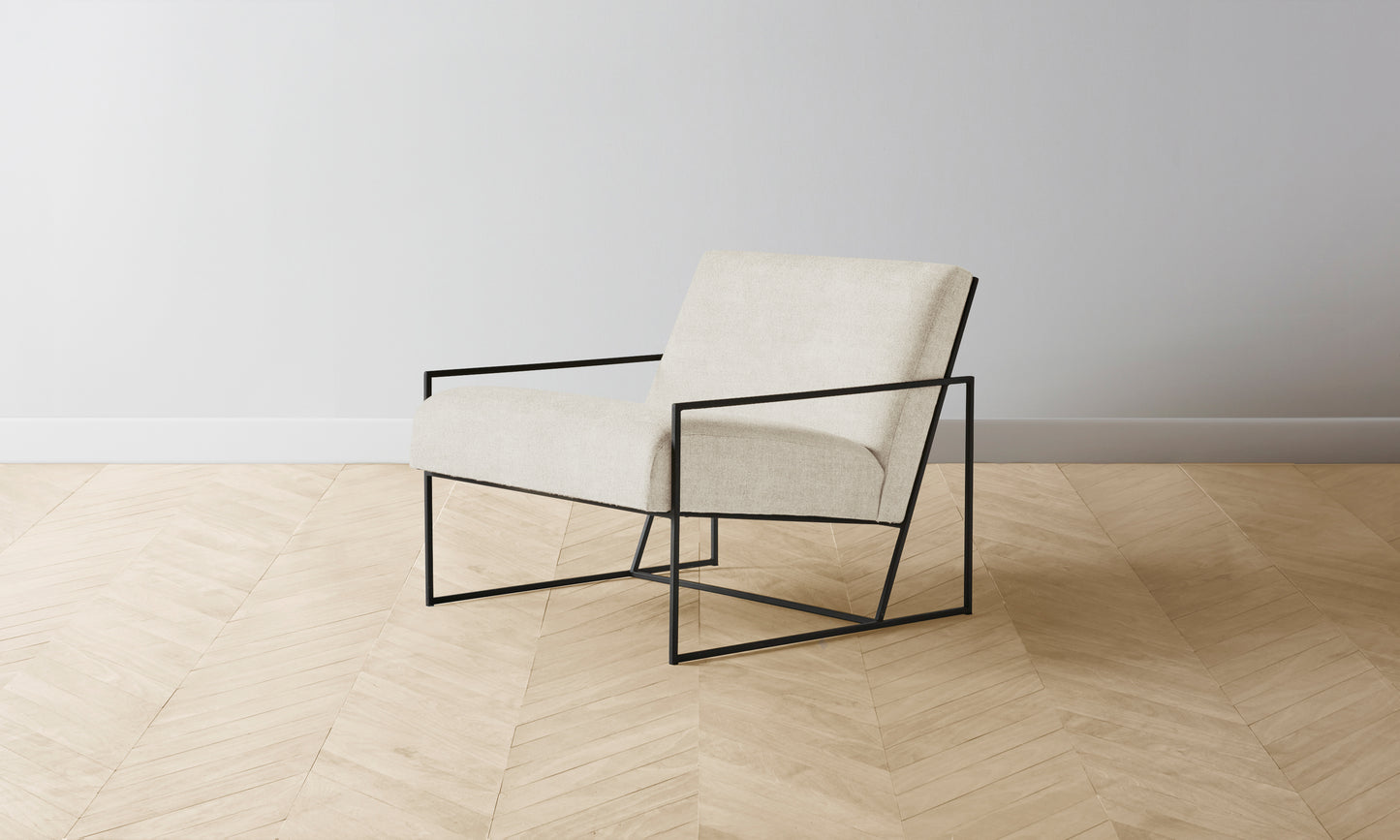 The Mercer Chair - Performance Melange Weave Shell