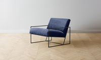 The Mercer Chair - Performance Velvet Midnight