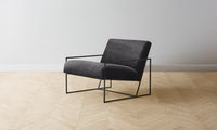 The Mercer Chair - Performance Velvet Slate