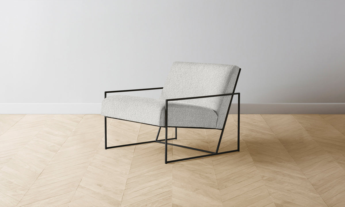 The Mercer Chair - Woolen Bouclé Cliff