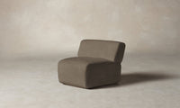 The Miles Modular Chair - Mohair Mink