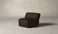 The Miles Modular Chair - Nubuck Leather Espresso