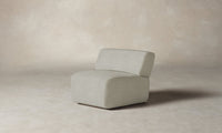 The Miles Modular Chair - Performance Mélange Weave Flint