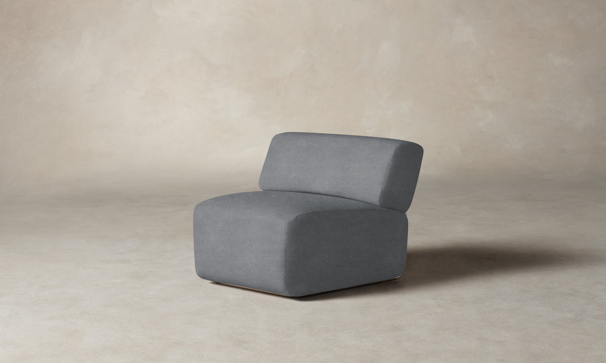 The Miles Modular Chair - Performance Mélange Weave Night