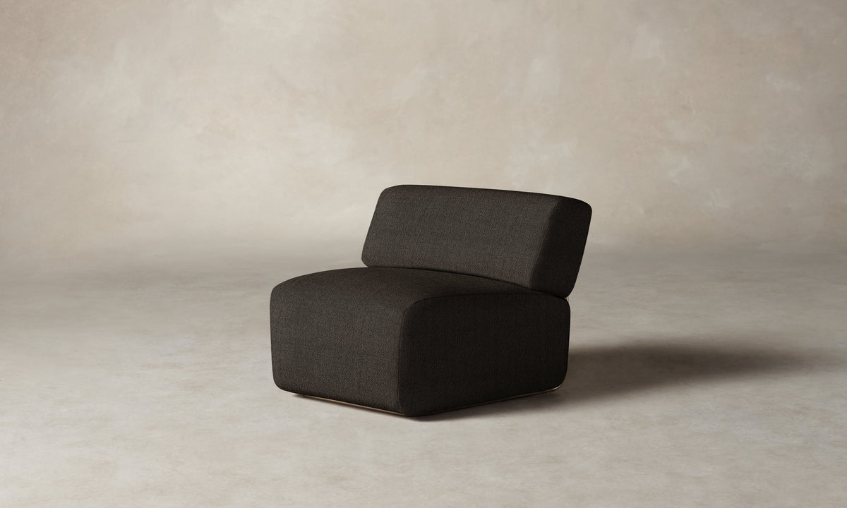The Miles Modular Chair - Performance Textural Weave Root