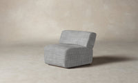 The Miles Modular Chair - Performance Textured Tweed Alpine