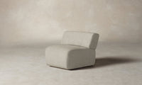 The Miles Modular Chair - Performance Tweed Oatmeal