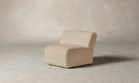 The Miles Modular Chair - Performance Velvet Butter