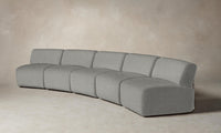 The Miles Modular Sectional - Merino Heather Grey