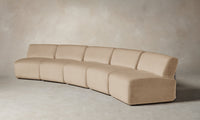 The Miles Modular Sectional - Performance Velvet Butter