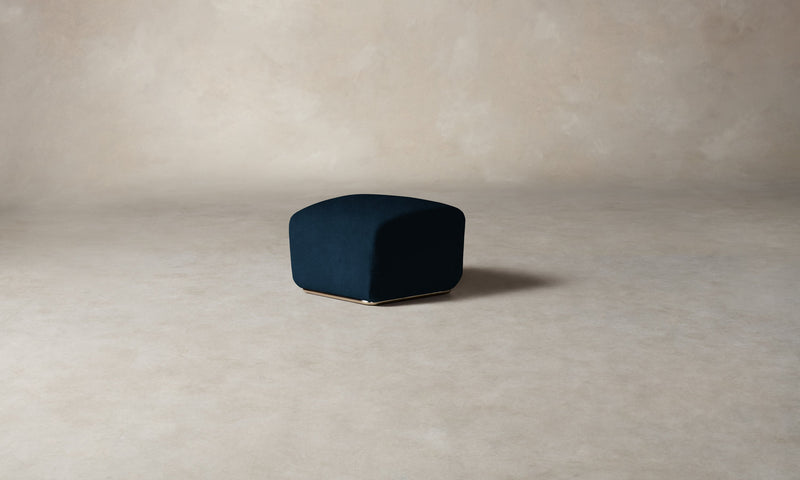 The Miles Ottoman - Mohair Admiral