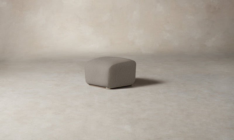 The Miles Ottoman - Performance Bouclé Morel