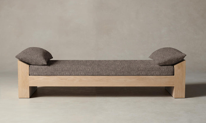 The Montauk Daybed - Heritage Belgian Linen Carob