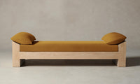 The Montauk Daybed - Mohair Amber